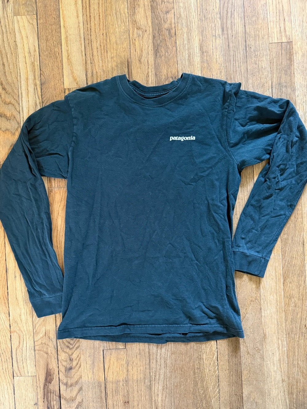 Patagonia Long Sleeve Tshirt, Unisex XS, Pine Green